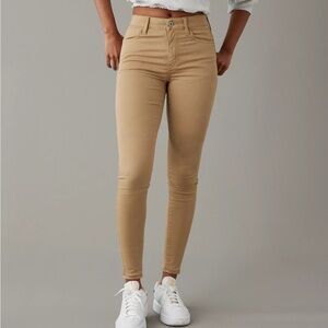 Brand New Tan High-Waisted Skinny Jeggings